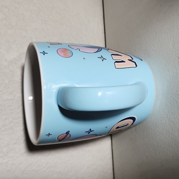 Disney Coffee Mug Stitch Let’s Get Weird Large Stitch 25 ounces Ceramic Cup NEW - Picture 4 of 7